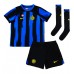 Inter Milan Henrikh Mkhitaryan #22 Babykleding Thuisshirt Kinderen 2023-24 Korte Mouwen (+ korte broeken)
